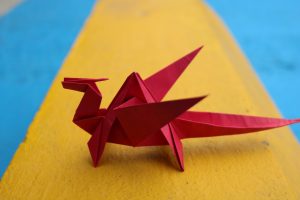 origami smok