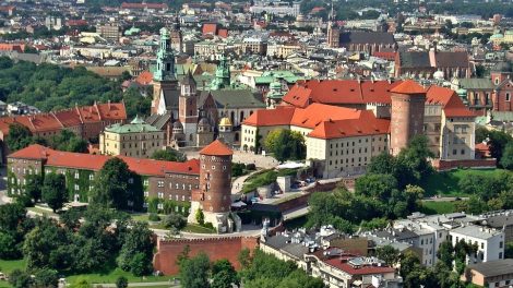miejsca z ładnym widokiem w Krakowie